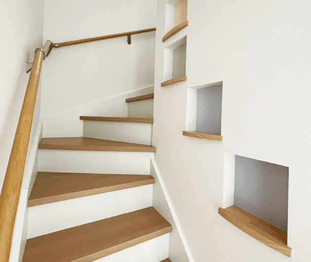 ニッチであそぶ写真