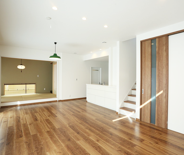 収納をデザインする写真